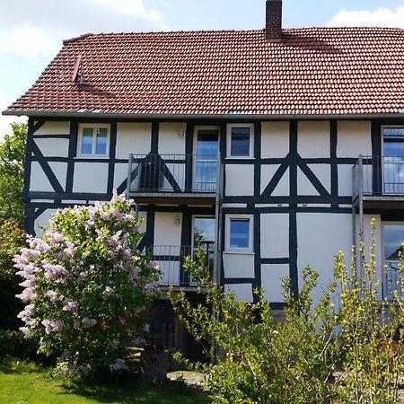 Gaestehaus Minkel Gudensberg Buitenkant foto