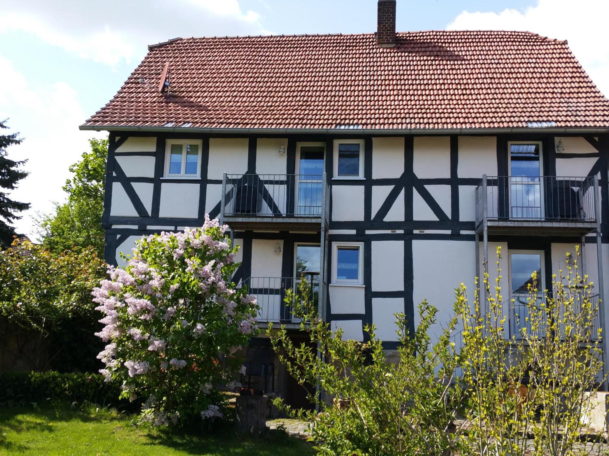 Gaestehaus Minkel Gudensberg Buitenkant foto