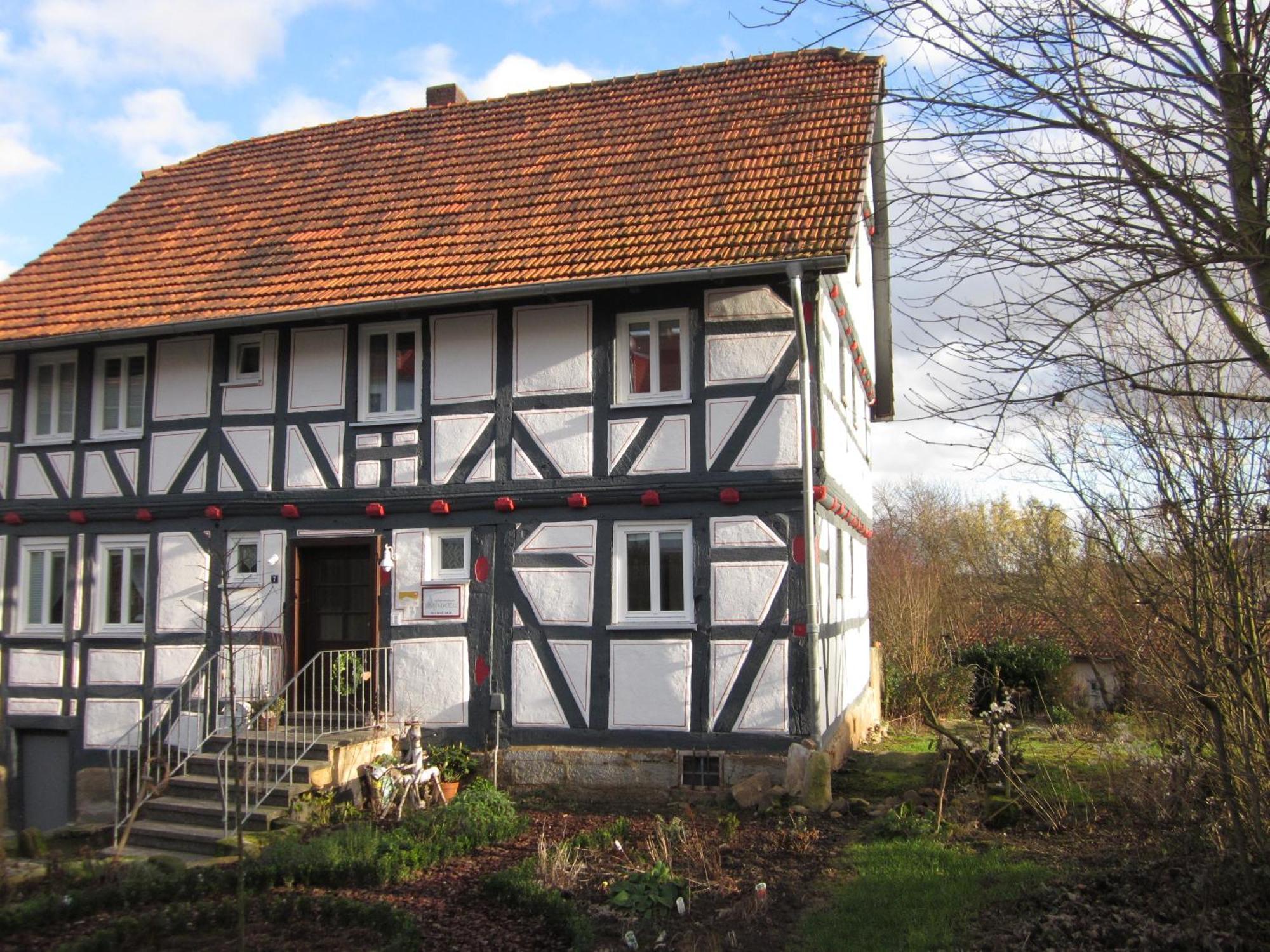 Gaestehaus Minkel Gudensberg Buitenkant foto