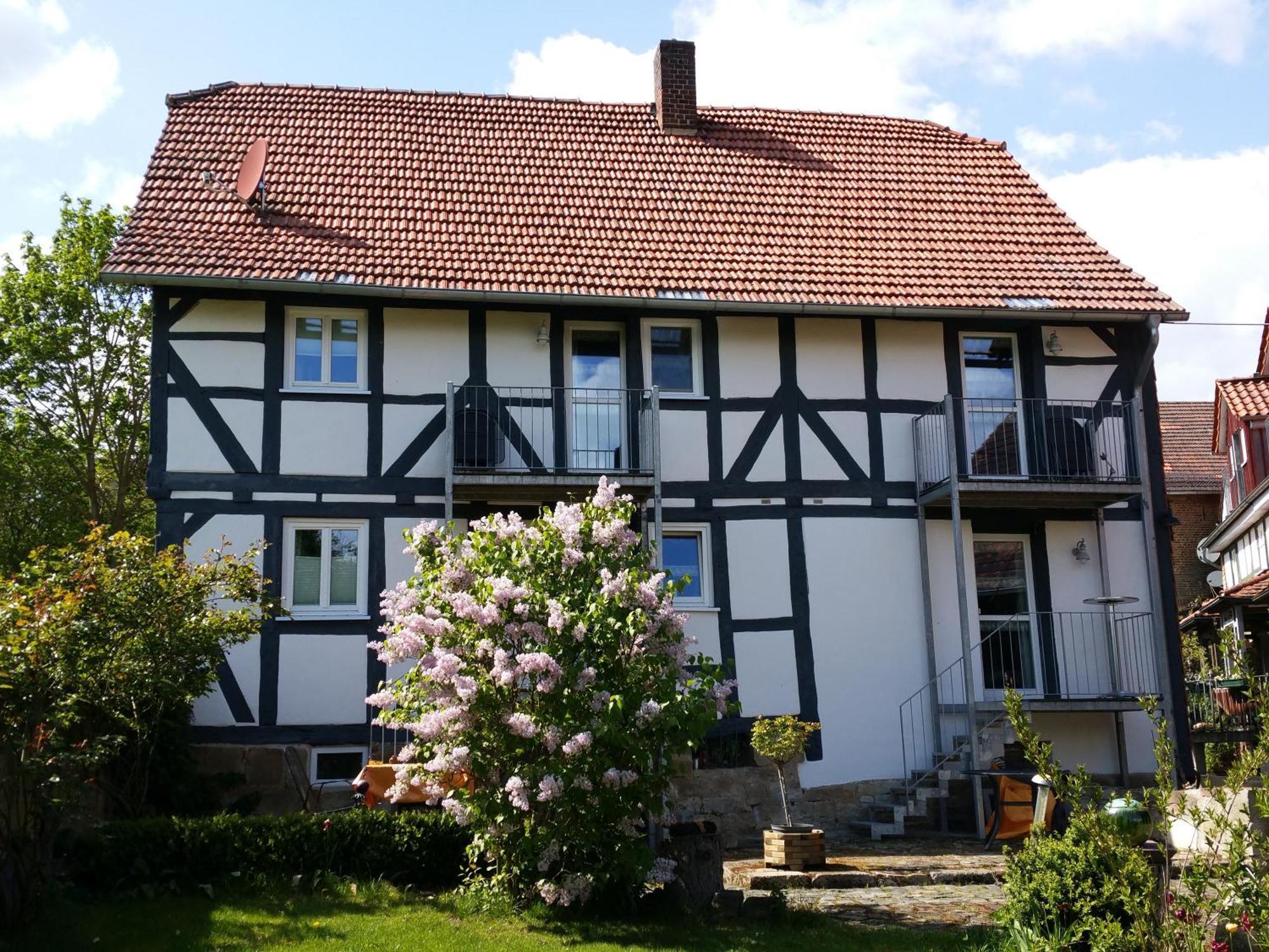 Gaestehaus Minkel Gudensberg Buitenkant foto