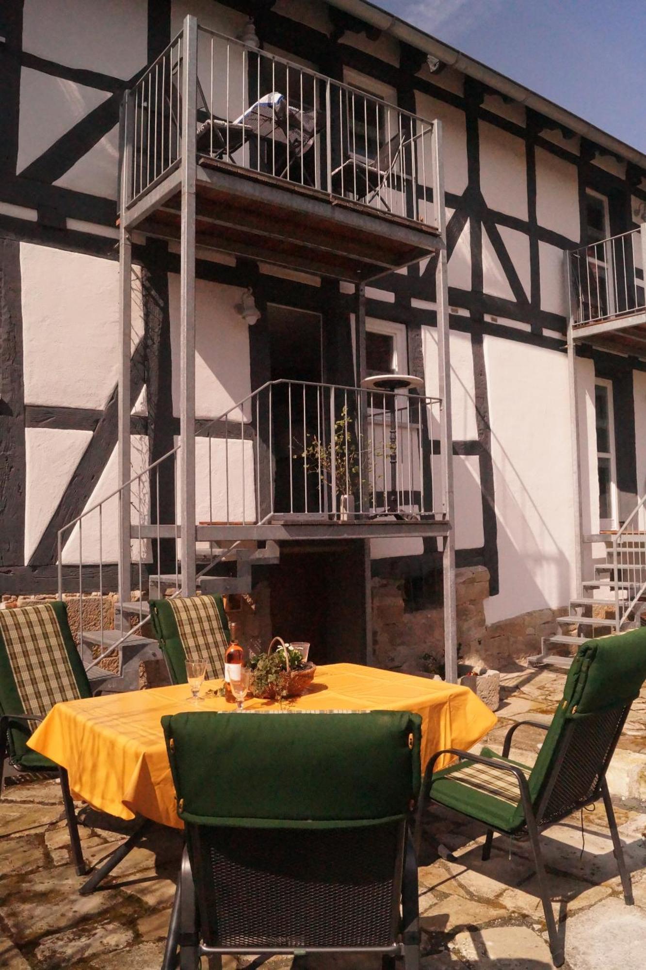 Gaestehaus Minkel Gudensberg Buitenkant foto