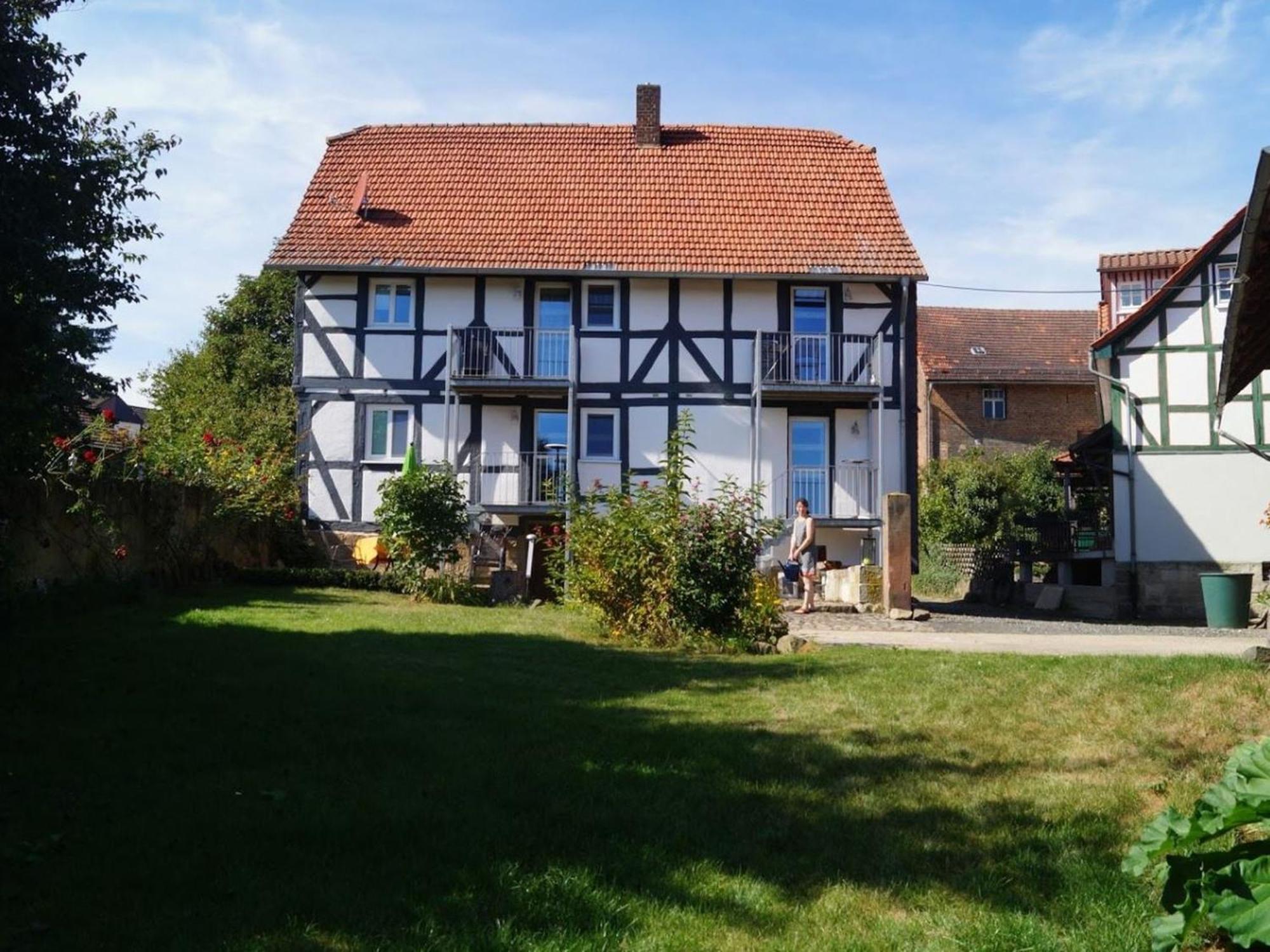 Gaestehaus Minkel Gudensberg Buitenkant foto